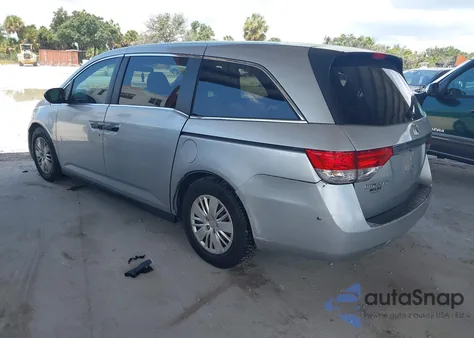 2015 Honda Odyssey Lx z USA, uszkodzony, nr VIN 5FNRL5H21FB039823